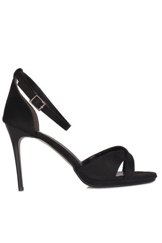 Fitbas 111038 008 Kadın Siyah Süet Büyük & Küçük Numara Ayakkabı - Fitbas (1)