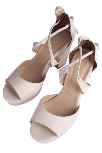 Fitbas 111090 468 Kadın Beyaz Büyük & Küçük Numara Platform Ayakkabı - Fitbas