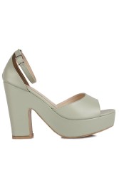 Fitbas 111098 672 Kadın Mint Büyük & Küçük Numara Platform Ayakkabı 