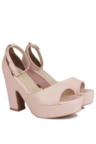 Fitbas 111098 719 Kadın Pudra Büyük & Küçük Numara Platform Ayakkabı - Fitbas (1)