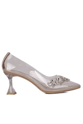 Fitbas 111206 320 Kadın Ten Büyük & Küçük Numara Abiye Ayakkabı - Fitbas