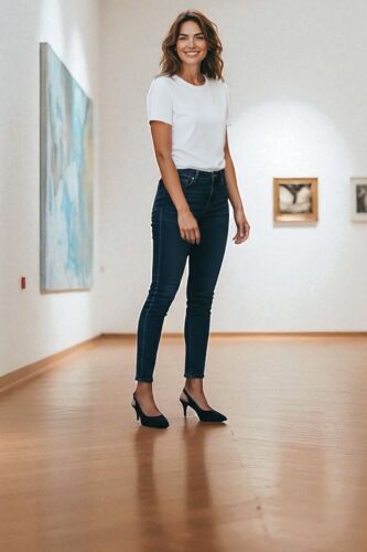 Fitbas 111215 008 Kadın Siyah Süet Büyük & Küçük Numara Stiletto - Fitbas (1)