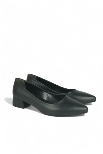 Fitbas 111330 014 Kadın Siyah Mat Büyük & Küçük Numara Ayakkabı - Fitbas (1)