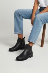 Fitbas 111404 014 Kadın Siyah Cilt Büyük & Küçük Numara Bot - 1