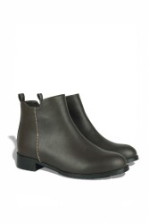 Fitbas 111404 232 Kadın Kahve Büyük & Küçük Numara Bot - 2