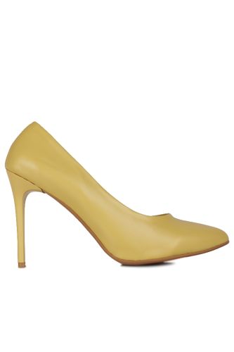 Fitbas 111500 124 Kadın Sarı Büyük & Küçük Numara Stiletto