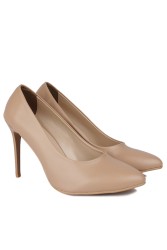 Fitbas 111500 165 Kadın Nude Büyük & Küçük Numara Stiletto - Thumbnail