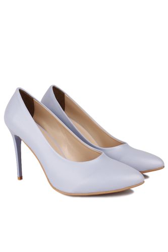 Fitbas - Fitbas 111500 424 Kadın Gök Mavi Büyük & Küçük Numara Stiletto (1)