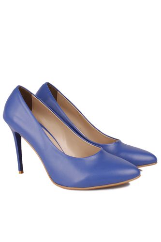 Fitbas - Fitbas 111500 425 Kadın Mavi Büyük & Küçük Numara Stiletto (1)