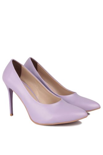 Fitbas - Fitbas 111500 832 Kadın Lila Büyük & Küçük Numara Stiletto (1)