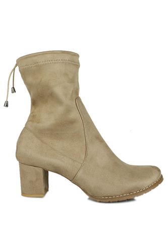 Fitbas 111740 327 Kadın Ten Küt Burun Streç Büyük Küçük Numara Bot - Fitbas (1)