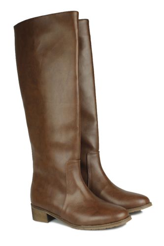 Fitbas 111761 162 Kadın Taba Büyük & Küçük Numara Cizme - Fitbas (1)