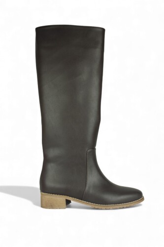 Fitbas 111761 232 Kadın Kahve Büyük & Küçük Numara Cizme - Fitbas