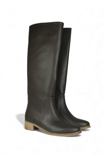 Fitbas 111761 232 Kadın Kahve Büyük & Küçük Numara Cizme - Fitbas (1)