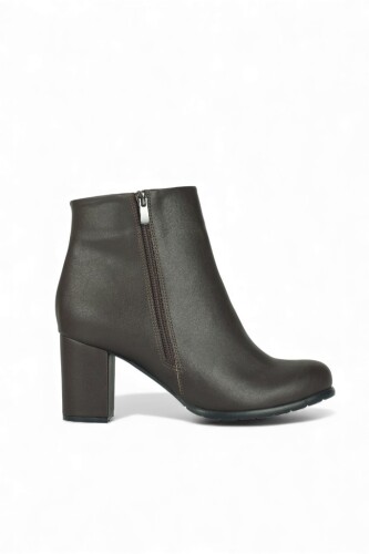 Fitbas 111776 232 Kadın Kahve Büyük & Küçük Numara Bot - Fitbas