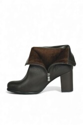 Fitbas 111776 232 Kadın Kahve Büyük & Küçük Numara Bot - 4