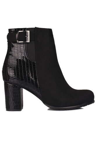 Fitbas 111779 025 Kadın Siyah Büyük & Küçük Numara Bot - Fitbas