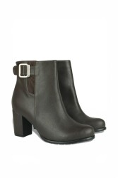 Fitbas 111779 232 Kadın Kahve Büyük & Küçük Numara Bot - 2