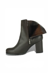 Fitbas 111779 232 Kadın Kahve Büyük & Küçük Numara Bot - 3