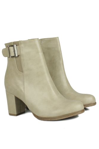 Fitbas 111779 319 Kadın Bej Büyük & Küçük Numara Bot - Fitbas (1)