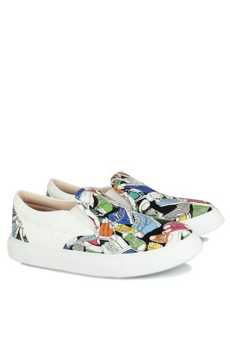 Fitbas - Fitbas 111960 982 Kadın Converse Desenli Büyük Numara Ayakkabı (1)