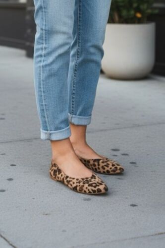 Fitbas 112001 999 Kadın Leopar Büyük & Küçük Numara Babet - Fitbas