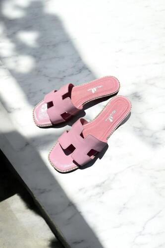 Fitbas 112608 720 Kadın Pudra Büyük Numara Terlik - Fitbas