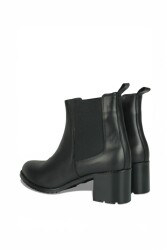 Fitbas 113701 014 Kadın Siyah Mat Deri Büyük & Küçük Numara Bot - 3