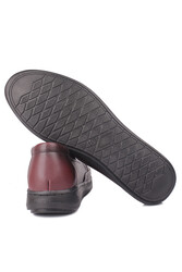 Fitbas 155004 624 Kadın Bordo Günlük Büyük Numara Ayakkabı - Thumbnail