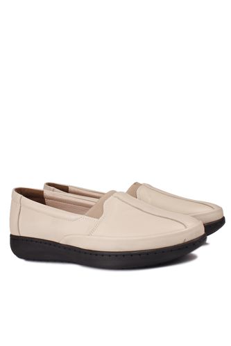 Fitbas 155025 324 Kadın Krem Günlük Büyük Numara Ayakkabı_ - Fitbas (1)