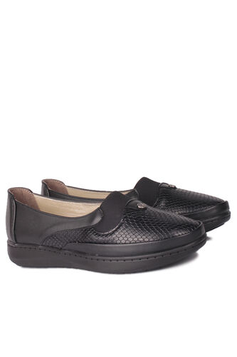Fitbas - Fitbas 155042 014 Kadın Siyah Günlük Büyük Numara Ayakkabı (1)