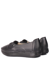 Fitbas 155042 014 Kadın Siyah Günlük Büyük Numara Ayakkabı - Thumbnail