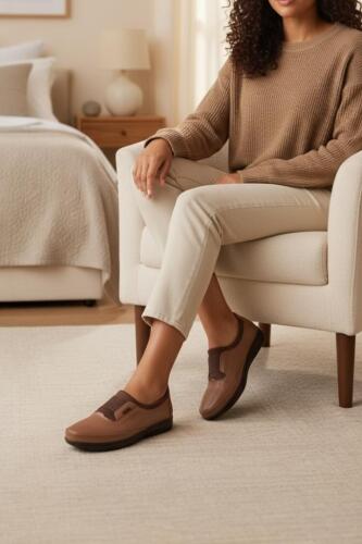 Fitbas 155067 167 Kadın Taba Günlük Büyük Numara Ayakkabı - Fitbas