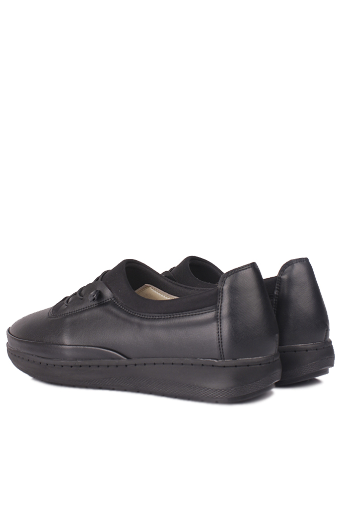 Fitbas 155068 014 Kadın Siyah Günlük Büyük Numara Ayakkabı