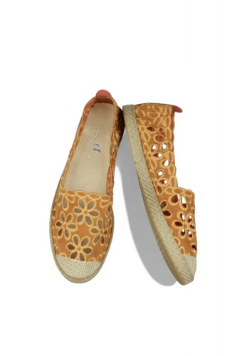 Fitbas 360001 535 Kadın Oranj Günlük Büyük Numara Ayakkabı - Fitbas (1)