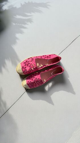 Fitbas 360001 918 Kadın Fuşya Günlük Büyük Numara Ayakkabı - Fitbas