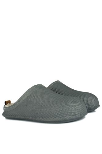 Fitbas - Fitbas 392742 515 Kadın Gri Büyük Numara Garden Terlik (1)