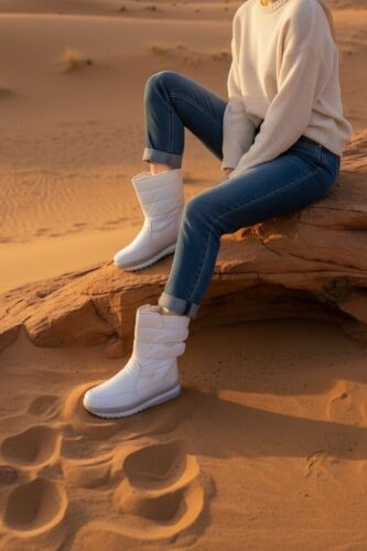 Fitbas 392802 468 Kadın Beyaz Bot - Alves