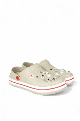 Fitbas 392996 319 Kadın Bej Büyük Numara Terlik - Fitbas (1)