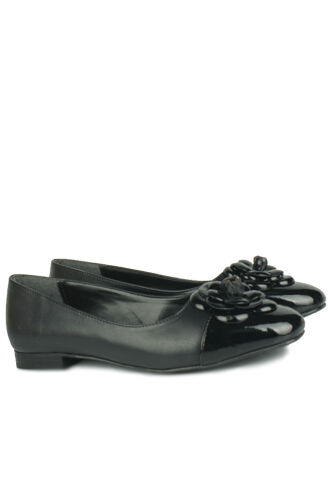 Fitbas 411001 025 Kadın Siyah Büyük & Küçük Numara Babet - Fitbas