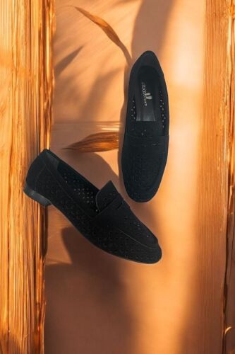 Fitbas 411002 008 Kadın Siyah Büyük & Küçük Numara Babet - Fitbas