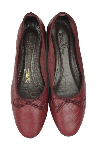 Fitbas 411003 625 Kadın Bordo Büyük & Küçük Numara Babet - Fitbas (1)