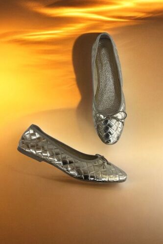 Fitbas 411003 720 Kadın Gold Büyük & Küçük Numara Babet - Fitbas