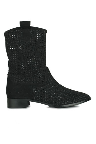 Fitbas 411780 008 Kadın Siyah Büyük & Küçük Numara Bot - Fitbas