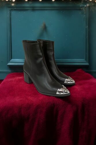 Fitbas 411794 014 Kadın Siyah Büyük & Küçük Numara Bot - Fitbas