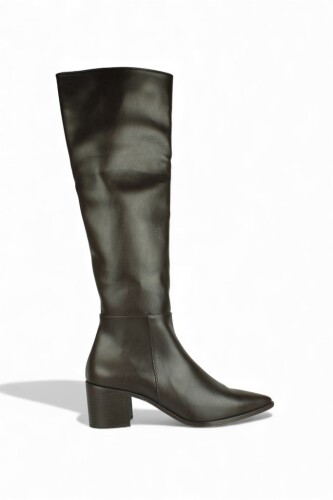 Fitbas 411796 232 Kadın Kahve Büyük & Küçük Numara Cizme - Fitbas