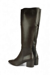 Fitbas 411796 232 Kadın Kahve Büyük & Küçük Numara Cizme - 4