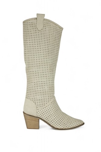 Fitbas 411802 327 Kadın Ten Büyük & Küçük Numara Yazlık Çizme - Fitbas (1)