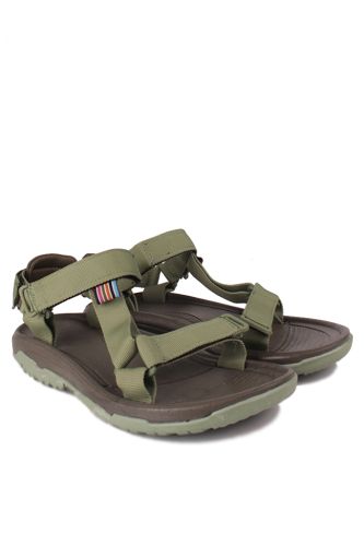 Fitbas - Fitbas 421001 701 Kadın Yeşil Büyük Numara Sandalet (1)