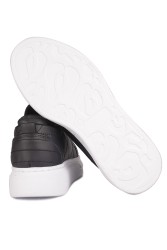 Fitbas 440177 013 Kadın Siyah Beyaz Büyük Numara Spor ayakkabı - Thumbnail